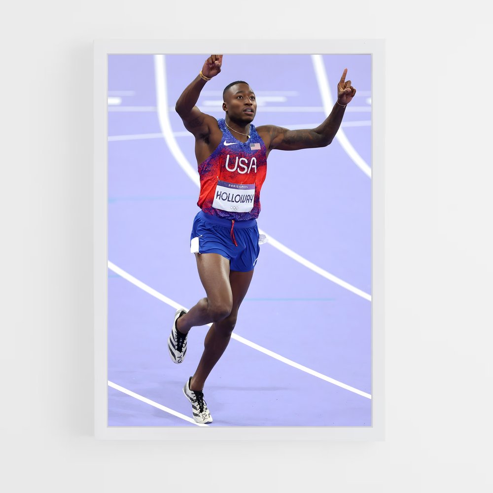Poster USA à l'Infini – affiche Athlétisme (vue 3)